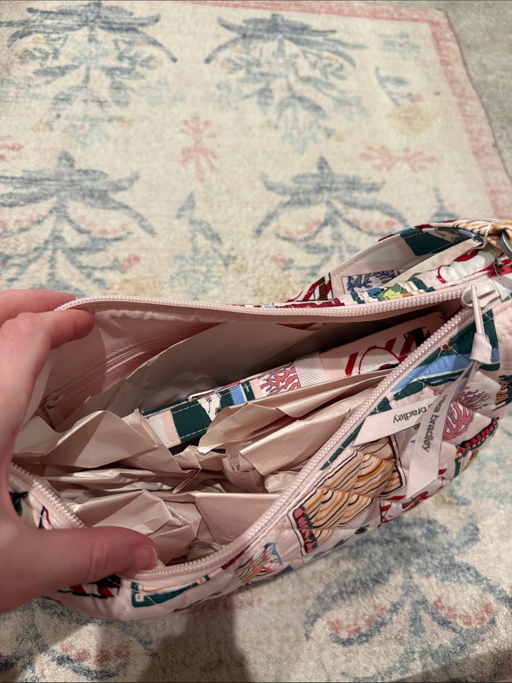 NWT Vera Bradley for Target Crescent Crossbody in Match Collection - Picture 2 of 3